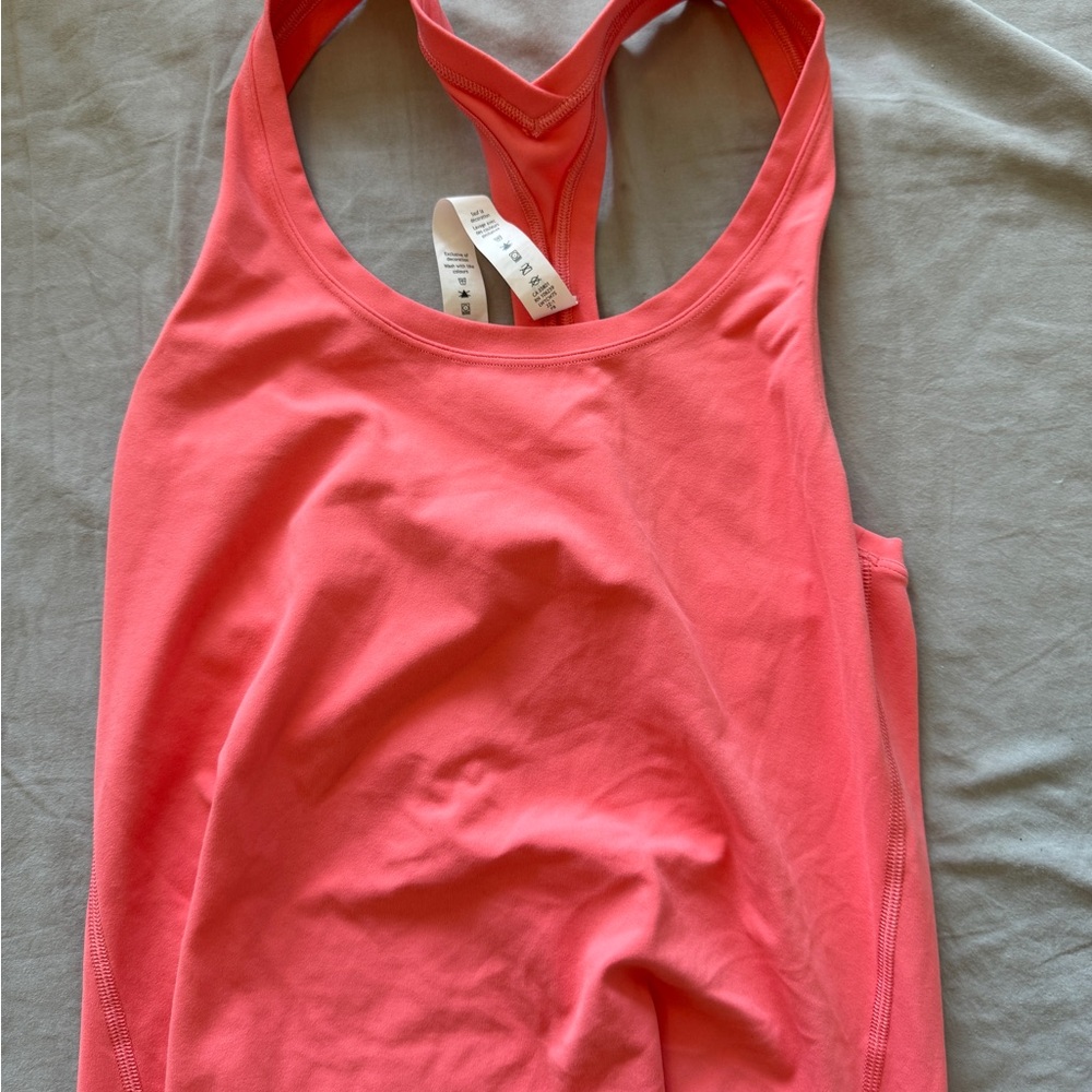 Coral Racerback Tank Top